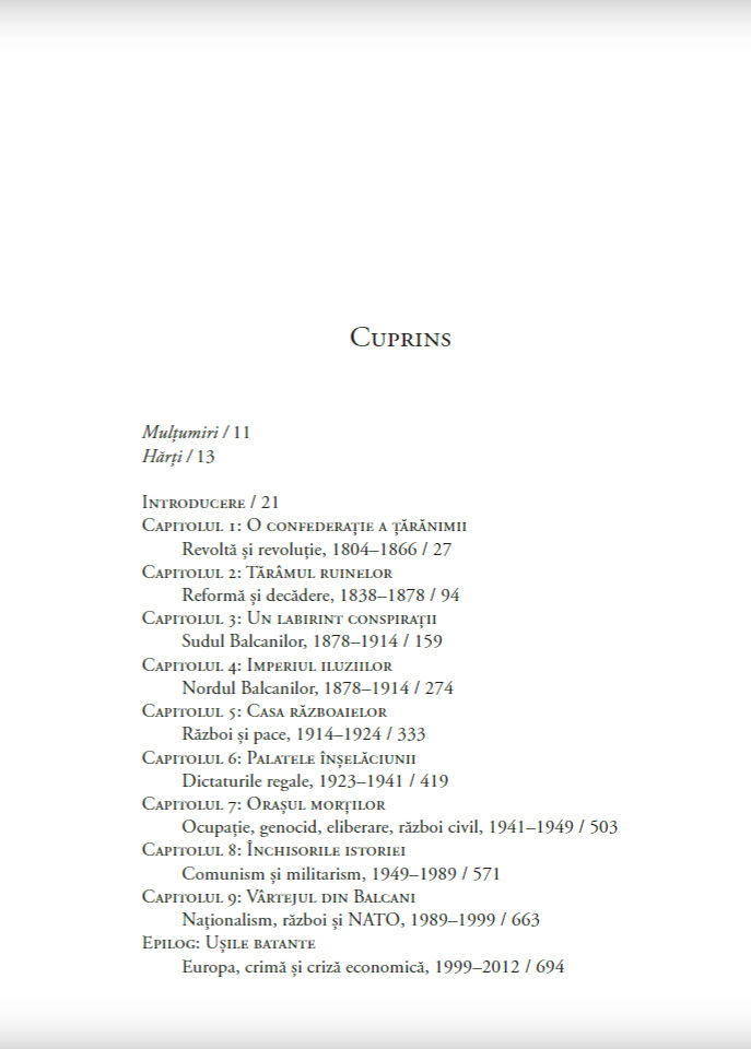 Carte Balcanii autor Misha Glenny editura Trei