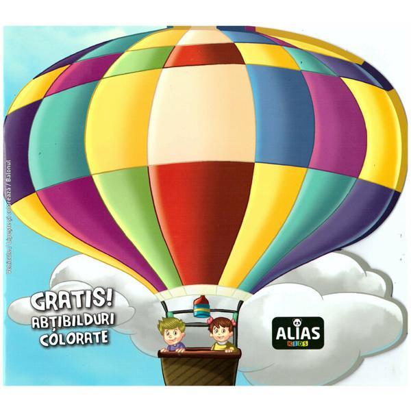 Carte Balonul. abtibilduri colorate