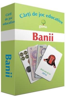 Carte Banii - carti de joc educative   editura Gama