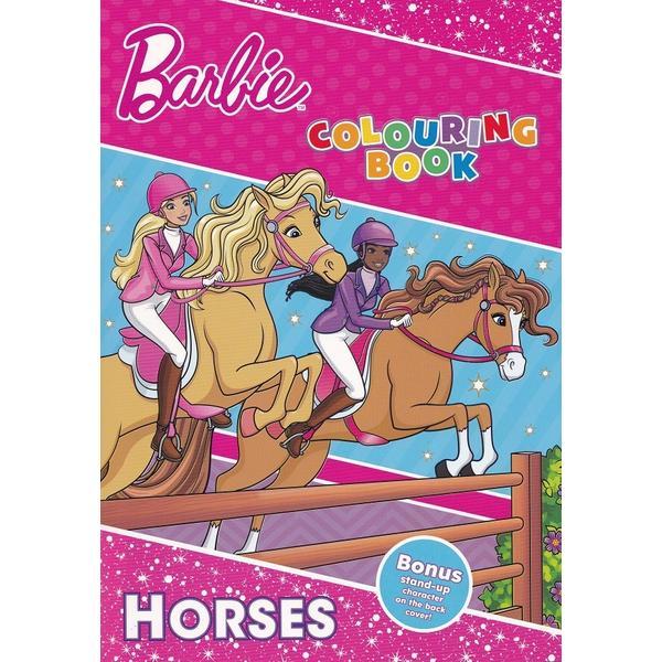 Carte Barbie - Horses - Colouring Book