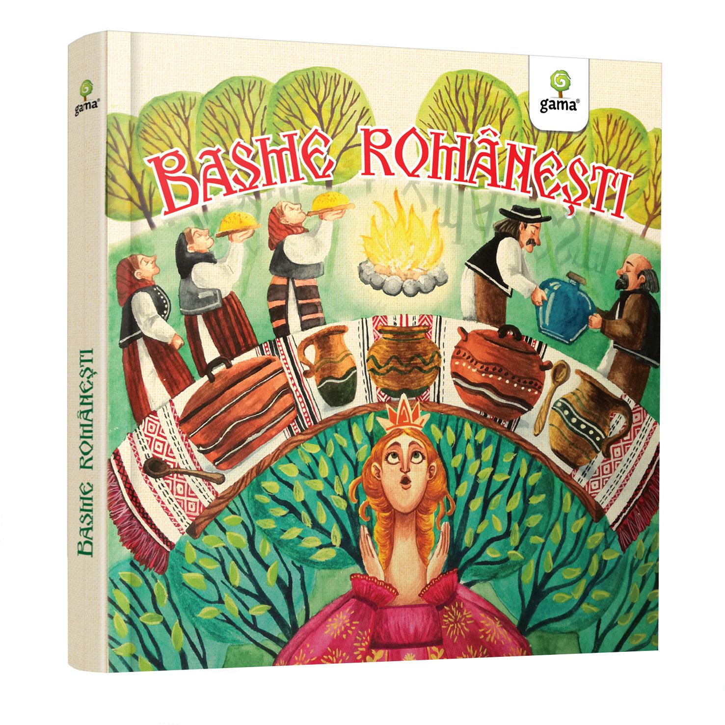 Carte Basme romanesti   editura Gama