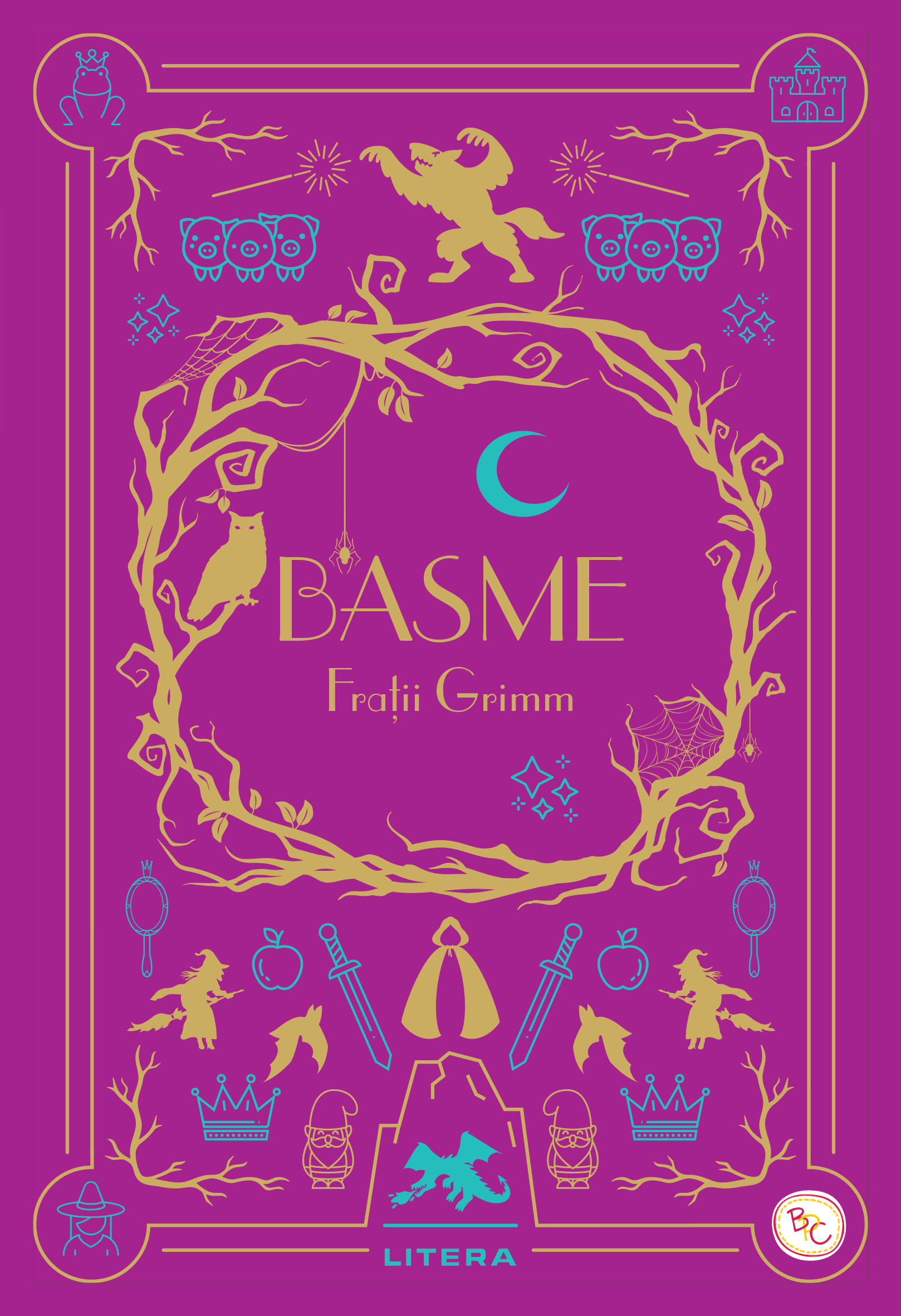 Carte Basme. Volumul 9. Biblioteca pentru copii editura Litera