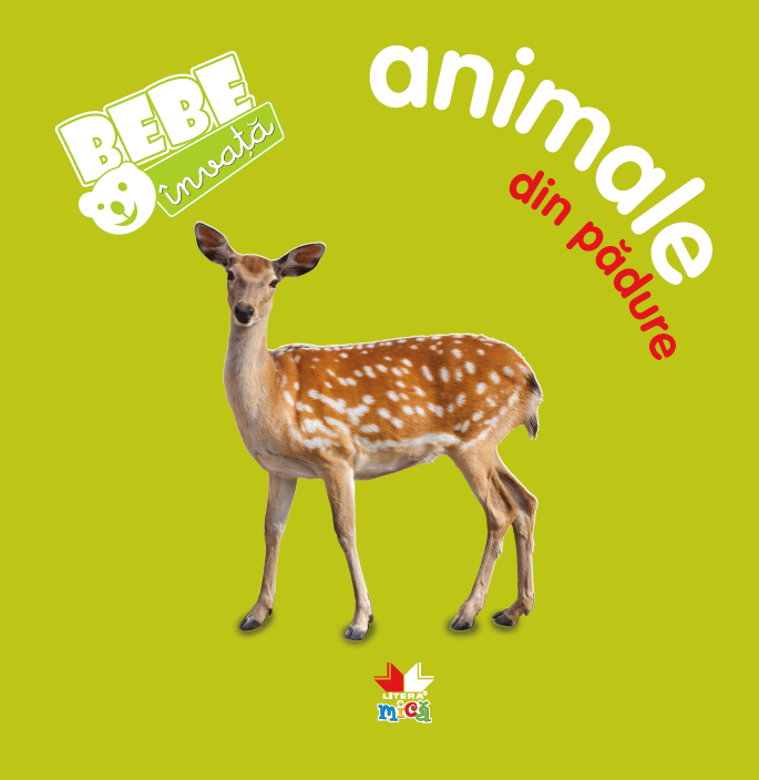 Carte Bebe invata: Animale din padure   editura Litera