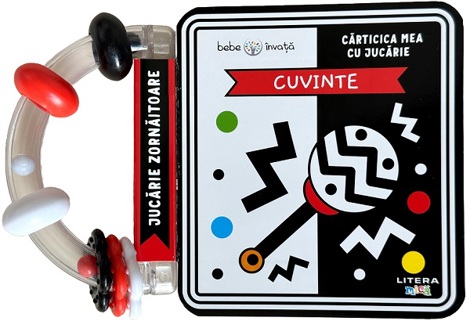 Carte Bebe invata: Cuvinte. Carticica mea cu jucarie editura Litera