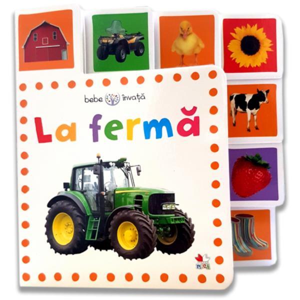 Carte Bebe invata - La ferma   editura Litera