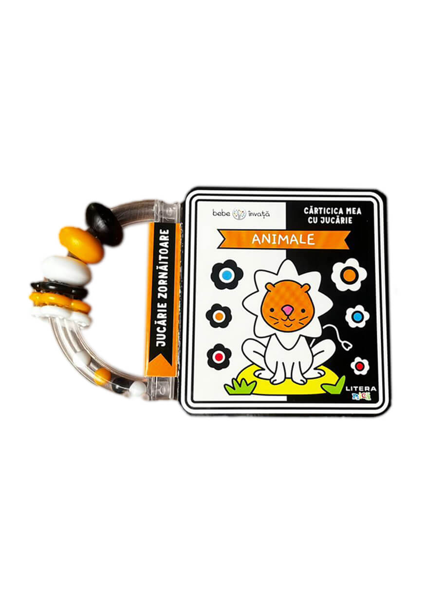 Carte Bebe invata. Animale. Carticica mea cu jucarie editura Litera