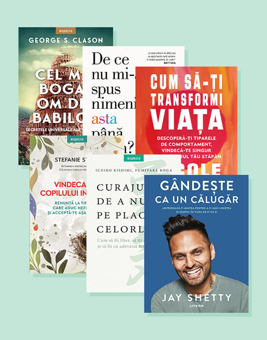 Carte Best of Dezvoltare personala. Pachet 6 carti editura Litera