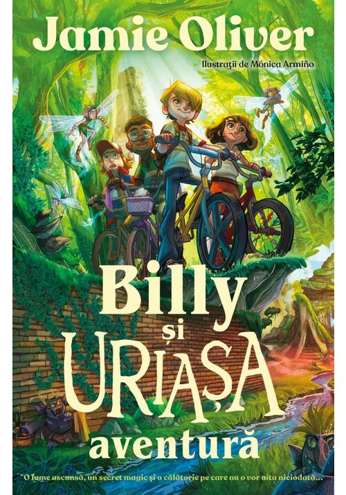 Carte Billy si uriasa aventura editura Curtea Veche
