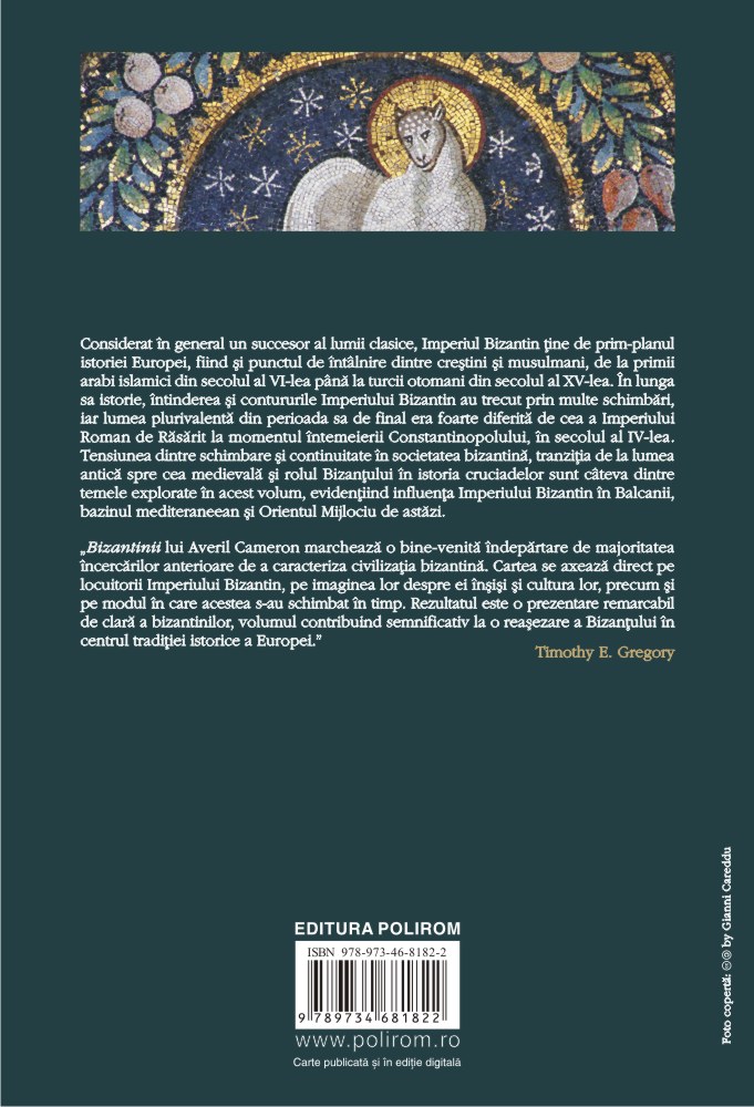 Carte Bizantinii autor Averil Cameron editura Polirom