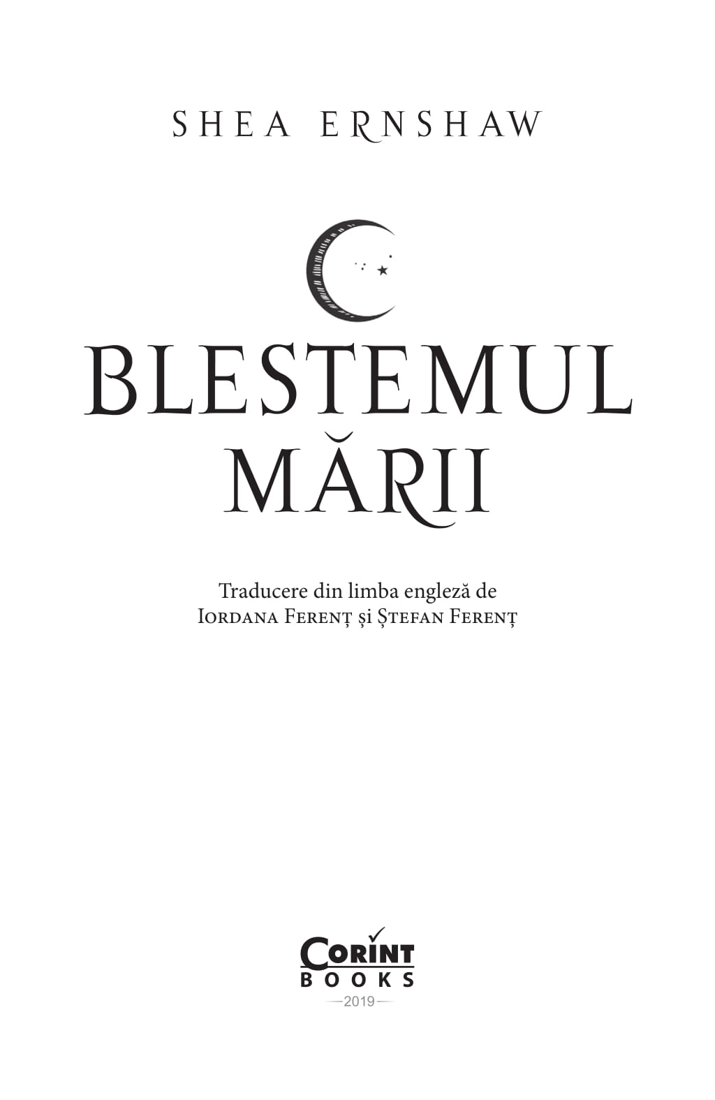 Carte Blestemul marii autor Shea Ernshaw editura Corint