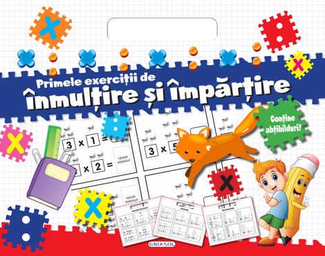 Carte Bloc cu abt. - Inmultire si impartire editura Girasol