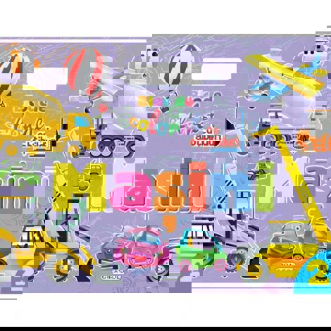 Carte Bloc de colorat cu abt.- Masini 2 reed editura Girasol