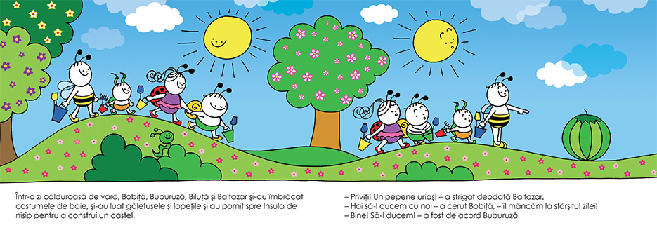 Carte Bobita si Buburuza construiesc autor Bartos Erika editura Casa