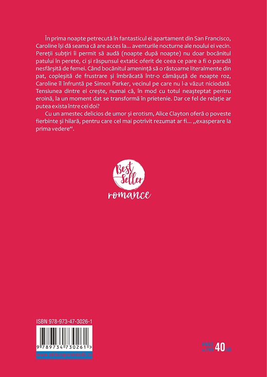 Carte Bocanila autor Alice Clayton editura Paralela 45