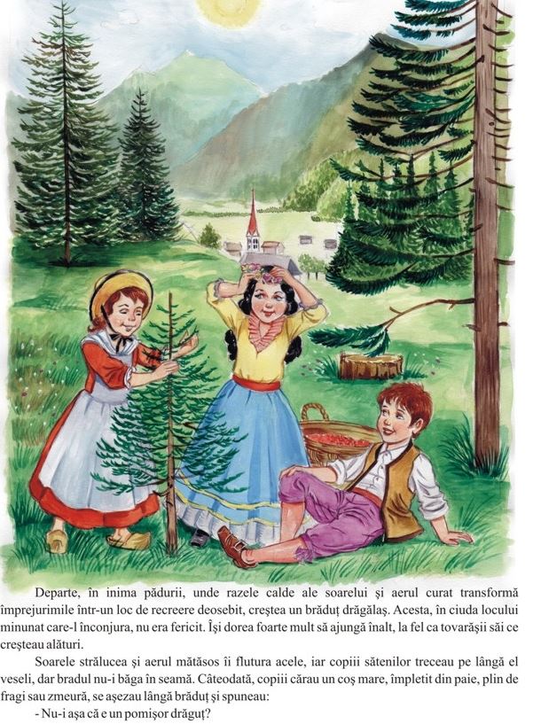 Carte Bradul autor H.Ch.Andersen editura Tehno-Art