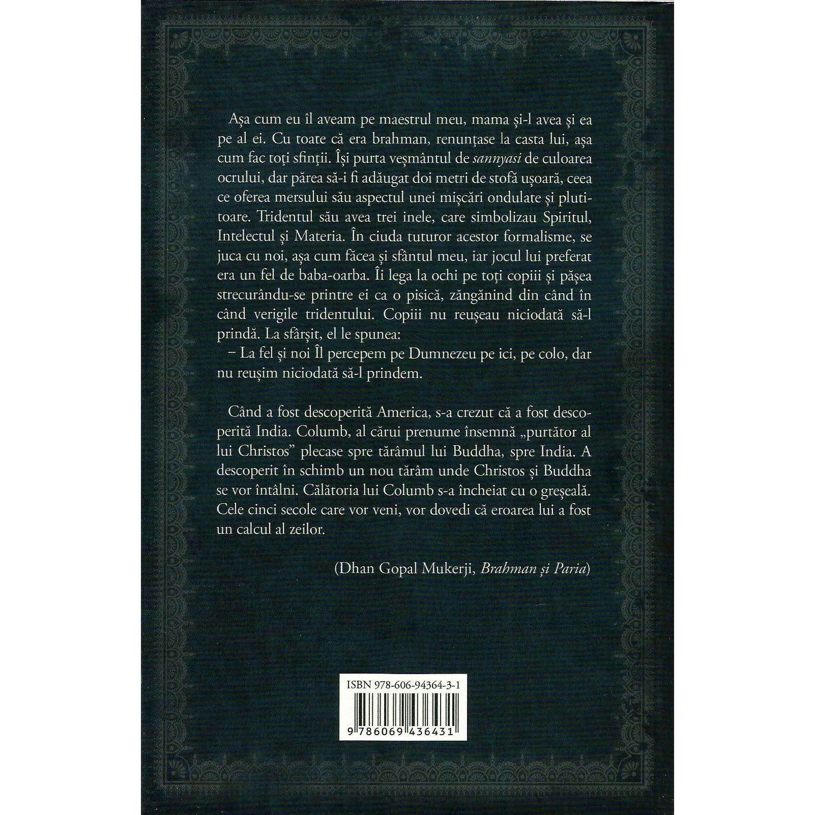 Carte Brahman si Paria autor Dhan Gopal Mukerji editura Sens