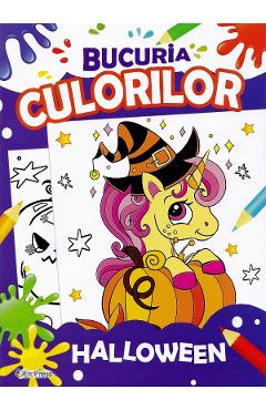 Carte Bucuria culorilor. Halloween editura -