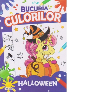 Carte Bucuria culorilor. Halloween