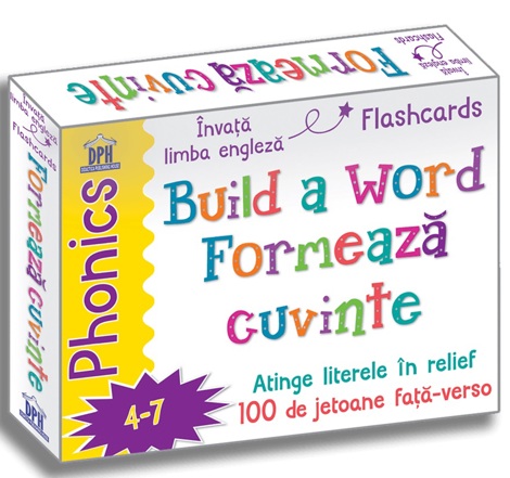 Carte Build a word - Formeaza cuvinte - Jetoane Limba Engleza editura DPH