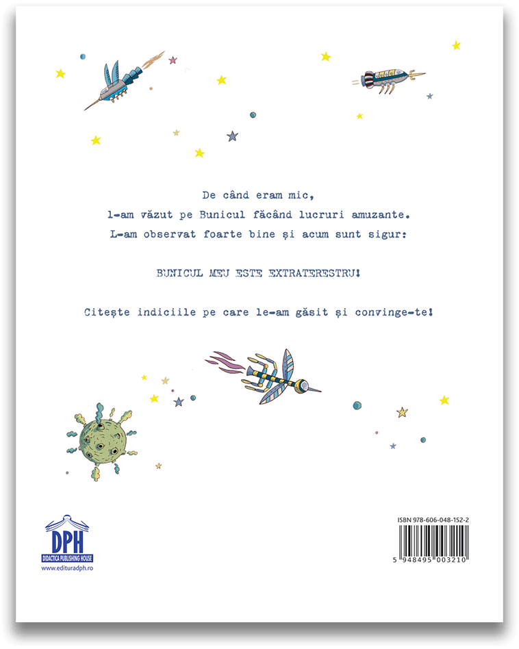 Carte Bunicul meu este extraterestru autor Emma Robert editura Didactica Publishing House