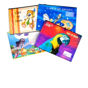 Carte Caiet desen mic 16 file