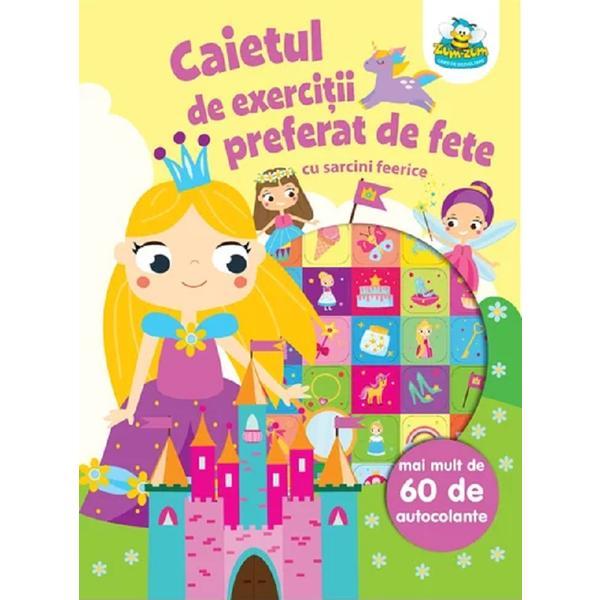 Carte Caietul de exercitii preferat de fete