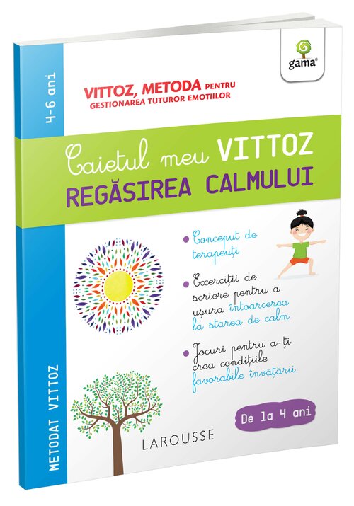Carte Caietul meu Vittoz: Regasirea calmului editura Gama