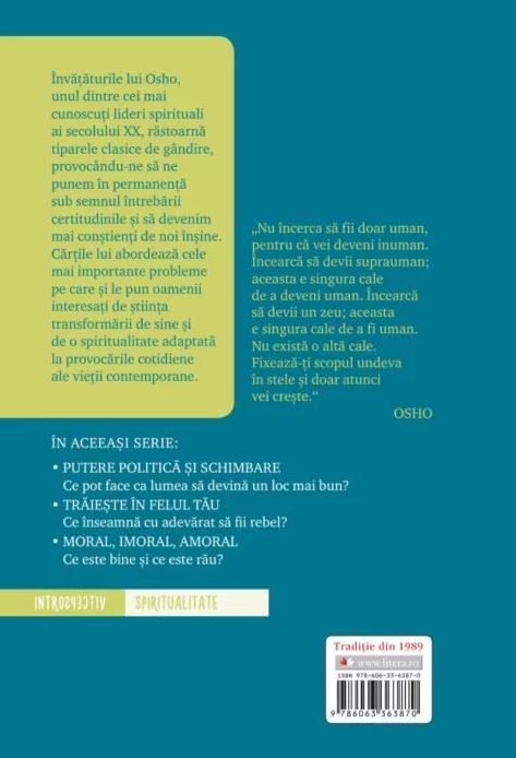 Carte Calatoria devenirii umane   editura Litera