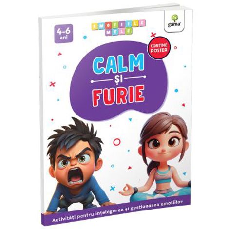Carte Calm si furie editura Gama