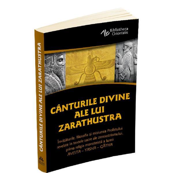 Carte Canturile divine ale lui zarathustra