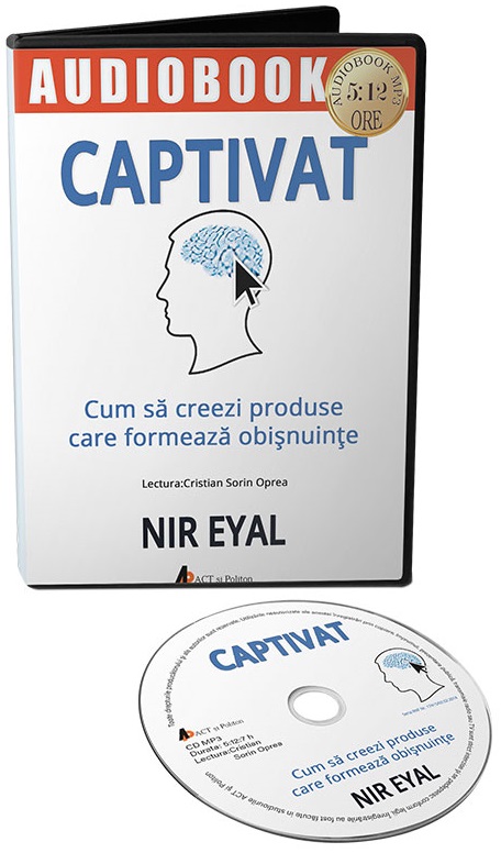 Carte Captivat. Cum sa creezi produse care formeaza obisnuinte autor Nir Eyal editura Nir Eyal
