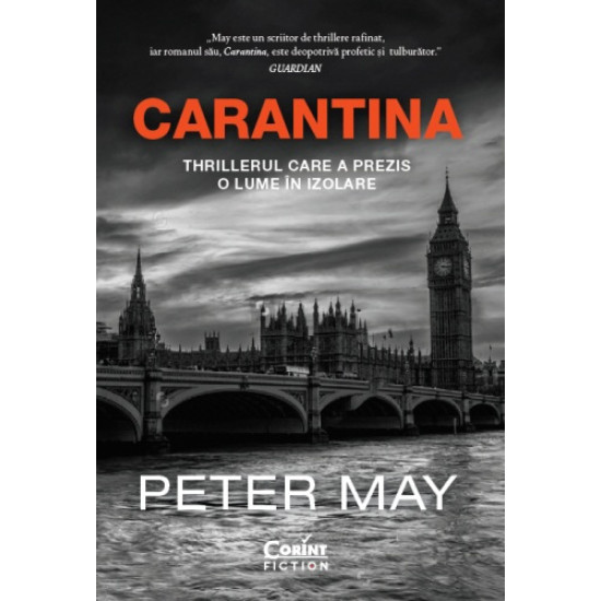 Carte Carantina autor Peter May editura Corint