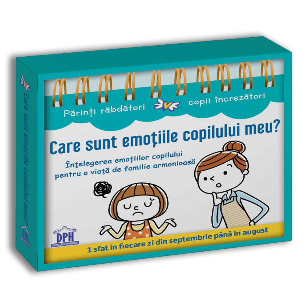 Carte Care sunt emotiile copilului meu? (Calendar) editura DPH