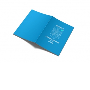 Carte Carnet de elev pentru licee (model 2023)