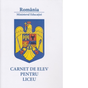 Carte Carnet de elev pentru liceu