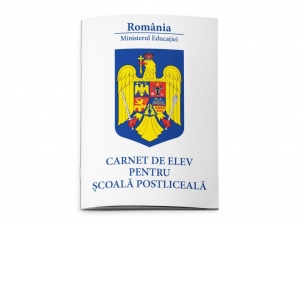 Carte Carnet de elev pentru scoala postliceala
