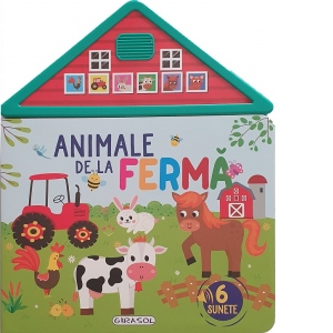 Carte Carte cu sunete: Animale de la ferma. 6 sunete