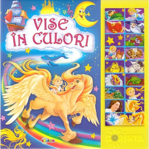 Carte Carte cu sunete: Vise in culori