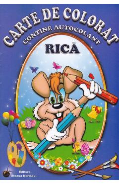 Carte Carte de colorat: Rica editura -