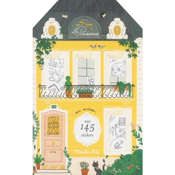 Carte Carte de colorat cu abtibilduri: Les Parisiennes