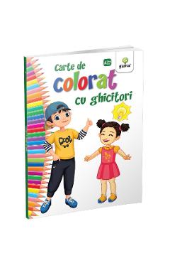 Carte Carte de colorat cu ghicitori editura -