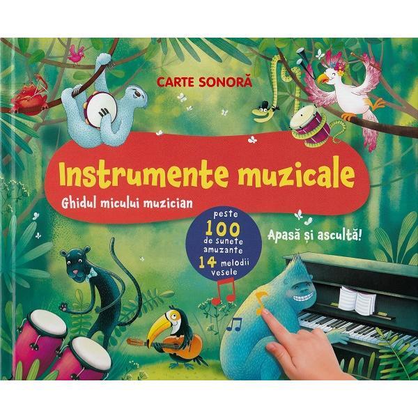 Carte Carte sonora: Instrumente muzicale. Ghidul micului muzician