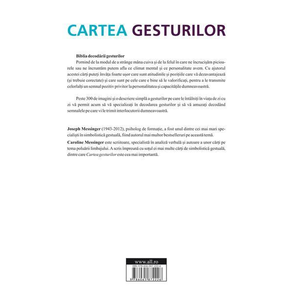 Carte Cartea Gesturilor - Joseph Messinger
