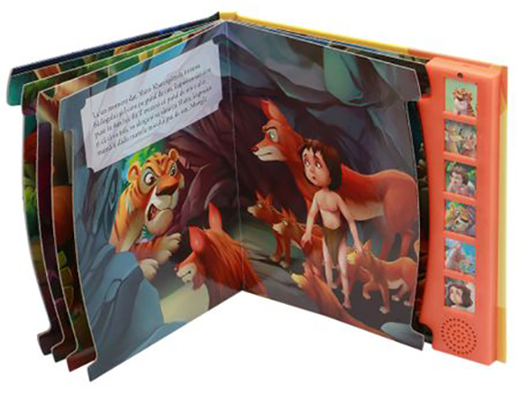 Carte Cartea Junglei - cu sunete   editura Flamingo GD