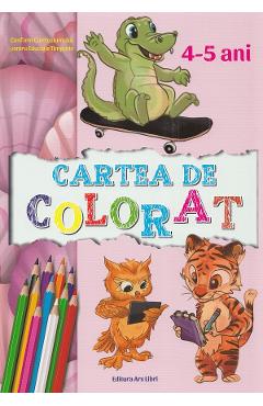 Carte Cartea de colorat 4-5 ani editura Autor Anonim