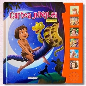 Carte Cartea junglei. Carte cu sunete