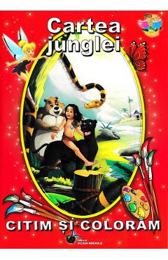 Carte Cartea junglei. Citim si coloram - Rudyard Kipling editura Rudyard Kipling