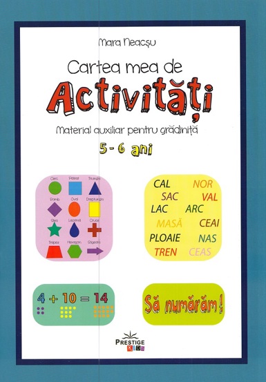 Carte Cartea mea de activitati 5-6 ani editura Prestige