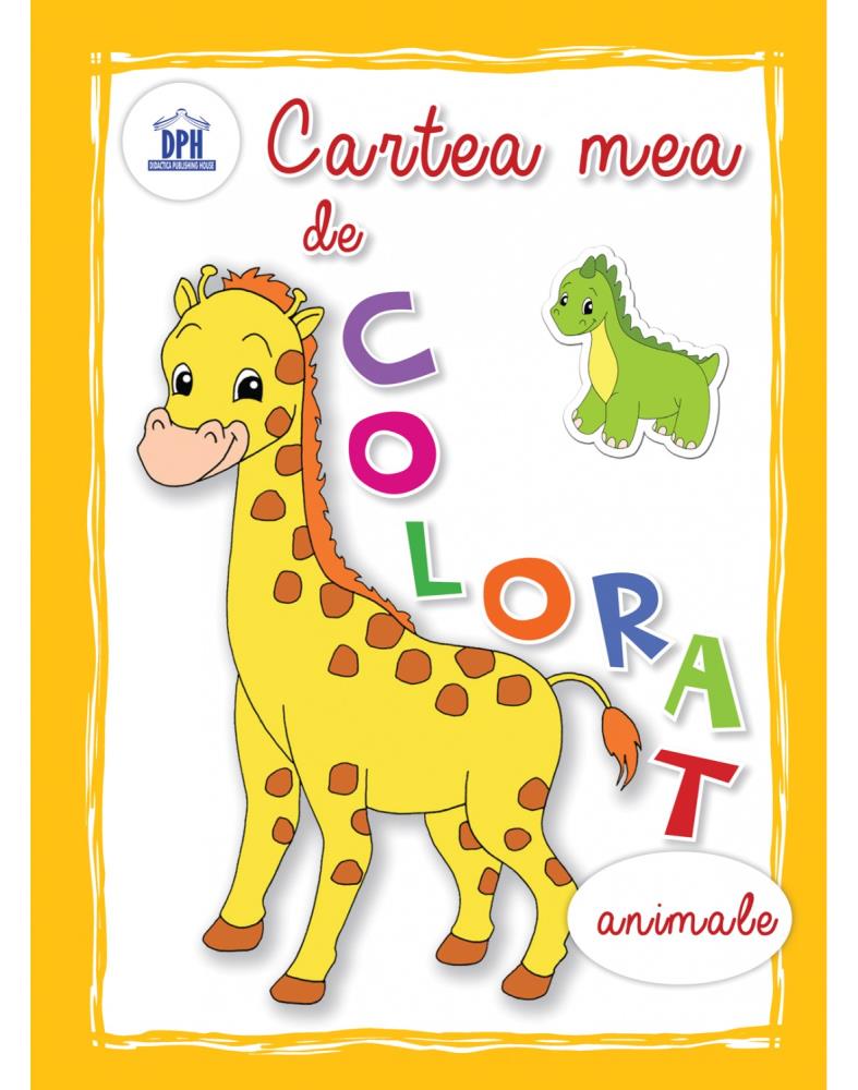 Carte Cartea mea de colorat - Animale editura DPH