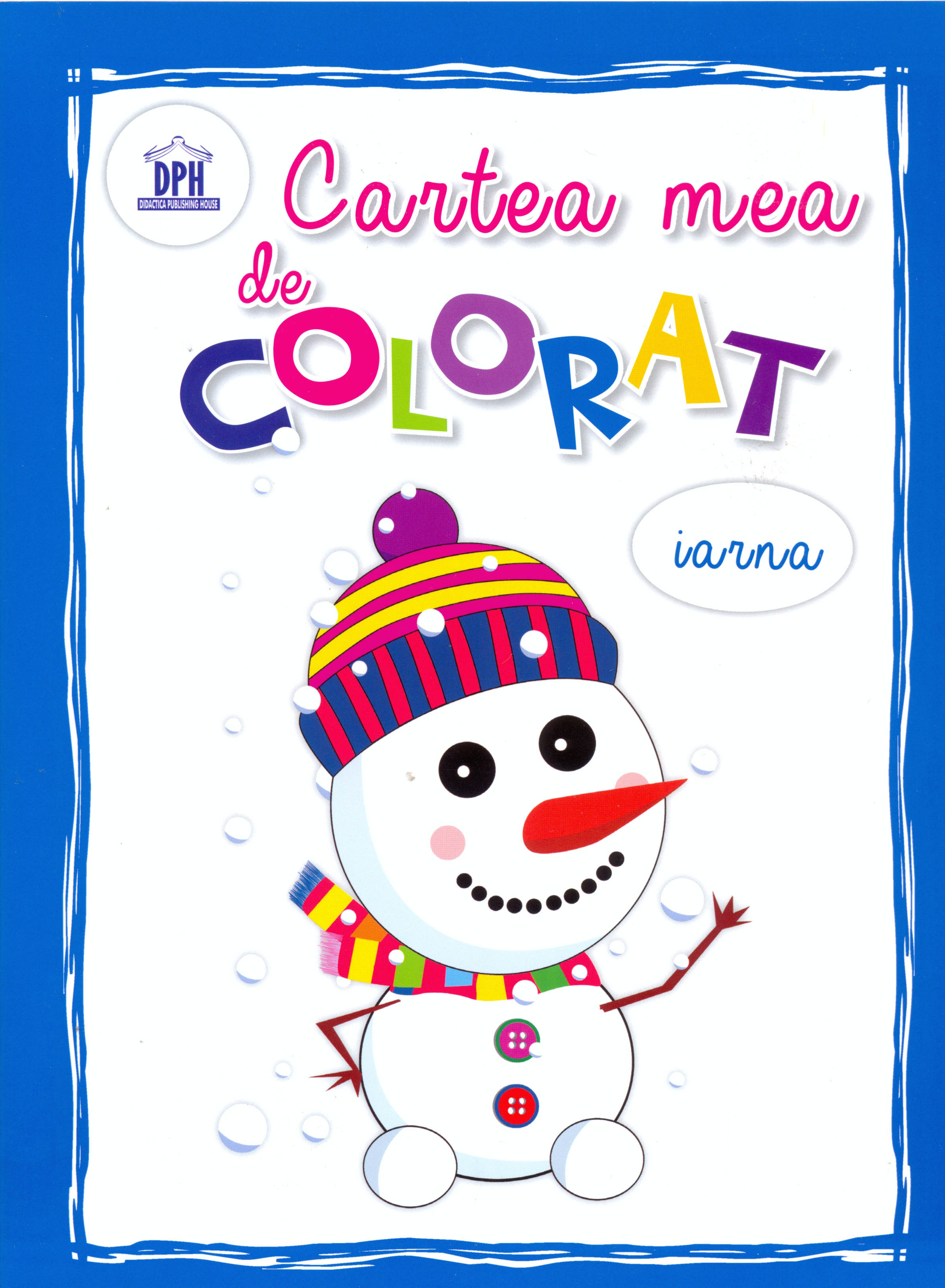 Carte Cartea mea de colorat - Iarna   editura Didactica si Pedagogica
